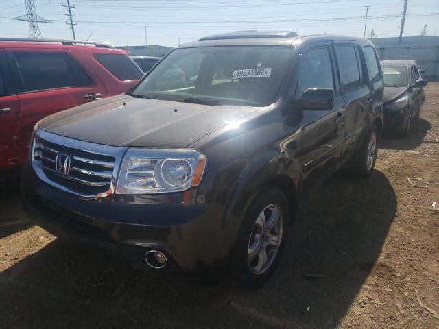 Photo 2 from auction – 2013 HONDA PILOT EXL with VIN 5FNYF4H53DB017732