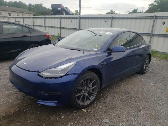 Photo 2 from auction – 2022 TESLA MODEL 3 with VIN 5YJ3E1EB3NF163717