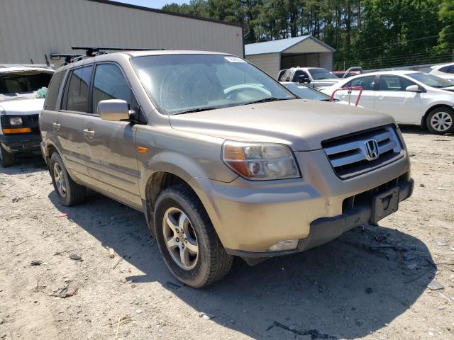 HONDA PILOT EXL 2007 with VIN 5FNYF18577B009393 - Photo from auction