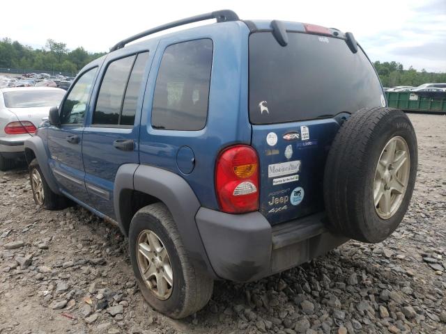 Photo 3 from auction – 2003 JEEP LIBERTY SP with VIN 1J4GL48K23W733309