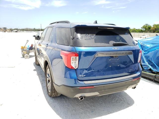 Photo 3 from auction – 2021 FORD EXPLORER X with VIN 1FMSK7DH8MGB61037