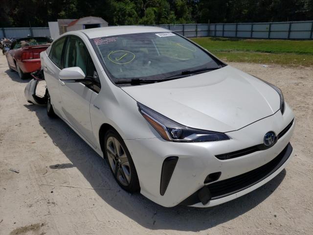 TOYOTA PRIUS 2019 with VIN JTDKARFU0K3083550 - Photo from auction