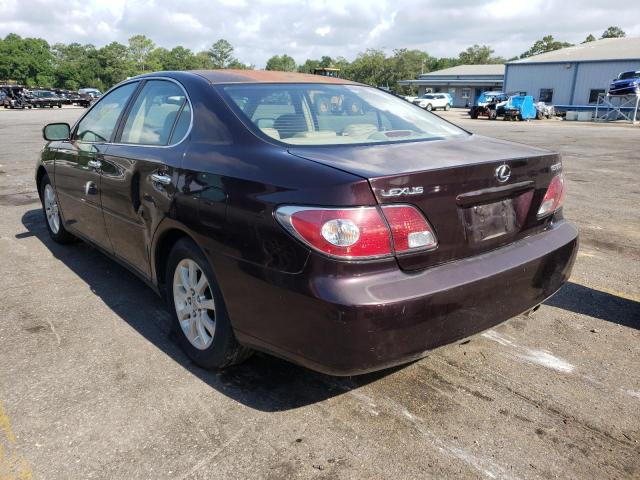 Photo 3 from auction – 2003 LEXUS ES 300 with VIN JTHBF30G130125372