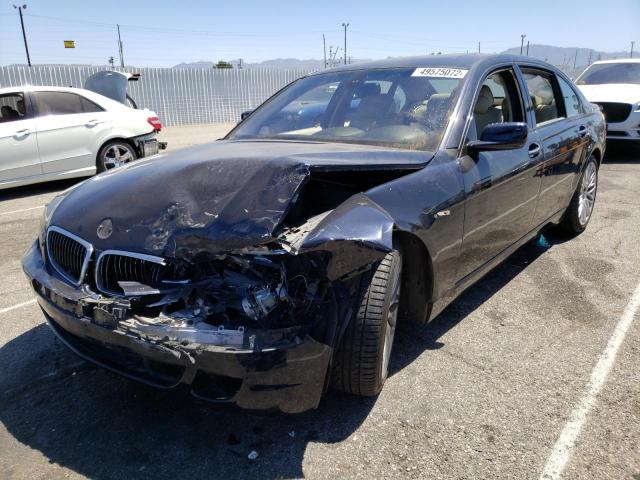 Photo 2 from auction – 2007 BMW 750 with VIN WBAHN83567DT75191