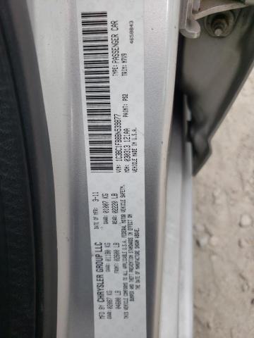 Photo 10 from auction – 2011 CHRYSLER 200 TOURIN with VIN 1C3BC1FB8BN539877
