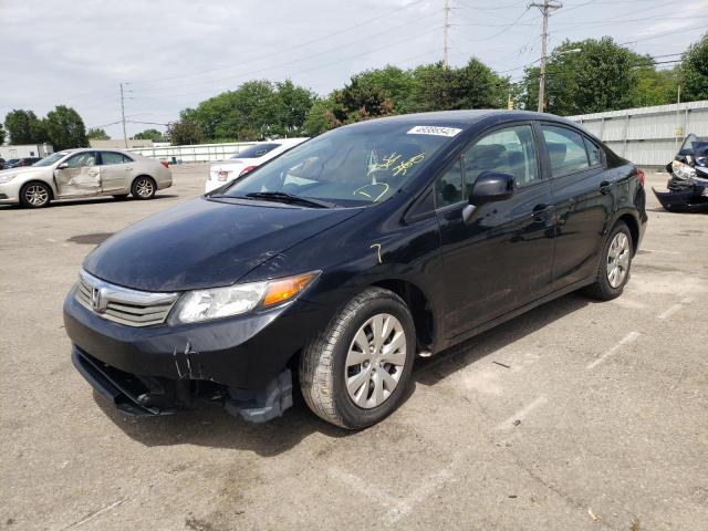 Photo 2 from auction – 2012 HONDA CIVIC LX with VIN 19XFB2F58CE081084