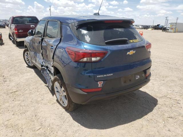 Photo 3 from auction – 2021 CHEVROLET TRAILBLAZE with VIN KL79MMS28MB123604