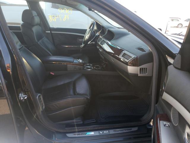 Photo 5 from auction – 2006 BMW 760 LI with VIN WBAHN03536DD98494