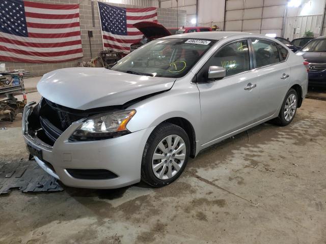 Photo 2 from auction – 2013 NISSAN SENTRA S with VIN 1N4AB7AP2DN907768
