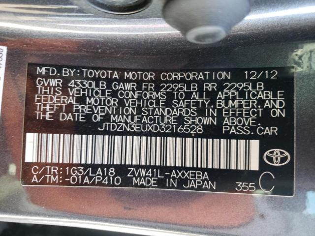 Photo 10 from auction – 2013 TOYOTA PRIUS V with VIN JTDZN3EUXD3216528