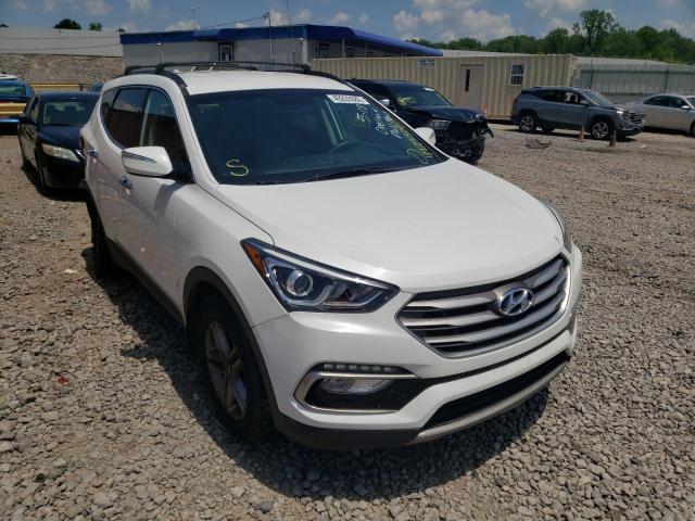 HYUNDAI SANTA FE S 2018 with VIN 5NMZU3LB8JH058756 - Photo from auction