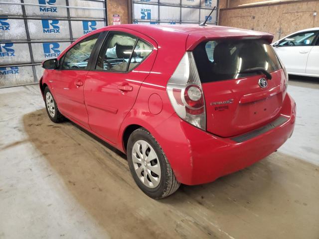 Photo 3 from auction – 2012 TOYOTA PRIUS C with VIN JTDKDTB39C1007355