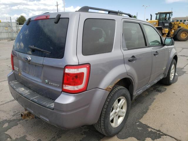 Photo 4 from auction – 2008 FORD ESCAPE HYB with VIN 1FMCU59H68KA54941