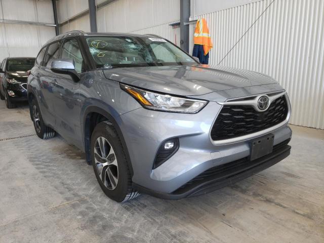 TOYOTA HIGHLANDER 2020 with VIN 5TDGZRBH0LS003137 - Photo from auction