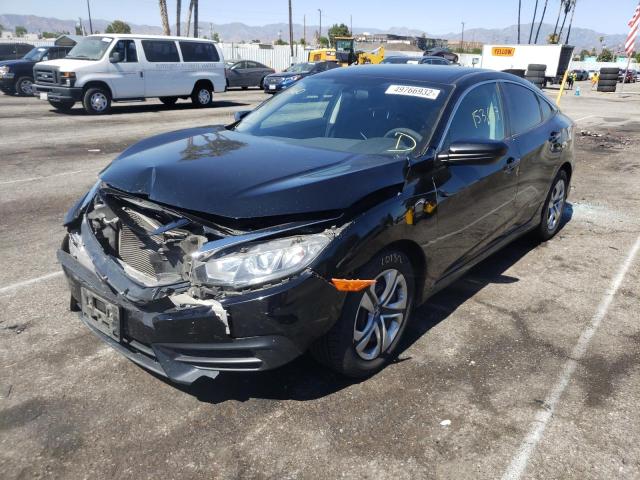 Photo 2 from auction – 2016 HONDA CIVIC LX with VIN 19XFC2F51GE250364