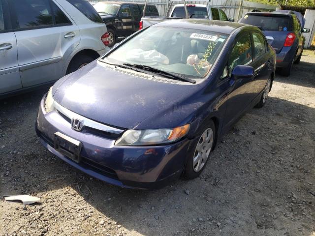Photo 2 from auction – 2008 HONDA CIVIC LX with VIN 1HGFA16548L048631