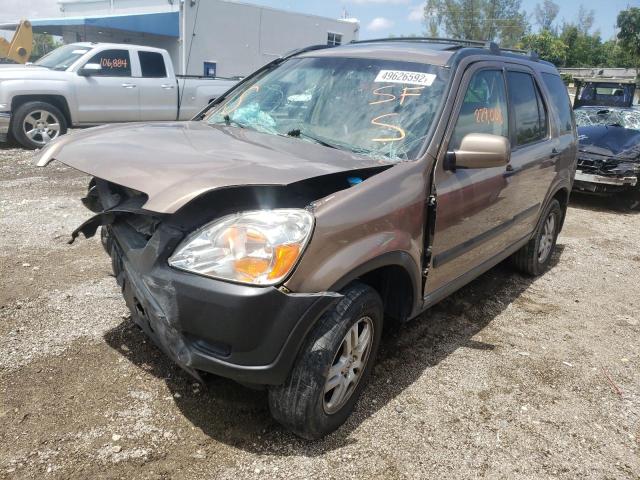 Photo 2 from auction – 2002 HONDA CR-V EX with VIN JHLRD78842C014180
