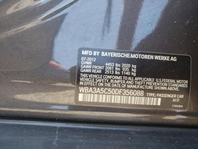 Photo 10 from auction – 2013 BMW 328 I with VIN WBA3A5C50DF356088
