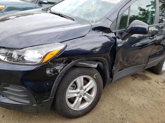 Photo 9 from auction – 2021 CHEVROLET TRAX LS with VIN KL7CJNSB2MB360156