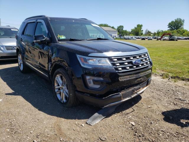 FORD EXPLORER X 2017 with VIN 1FM5K8D83HGA10387 - Photo from auction