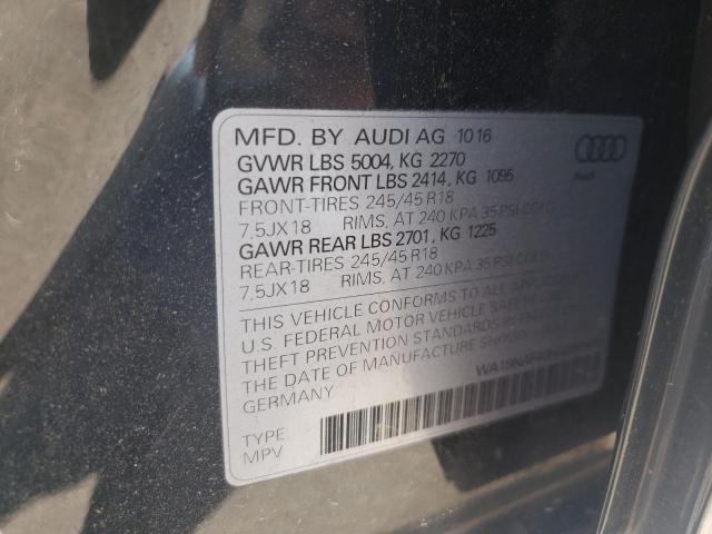 Photo 10 from auction – 2017 AUDI A4 ALLROAD with VIN WA19NAF40HA090906