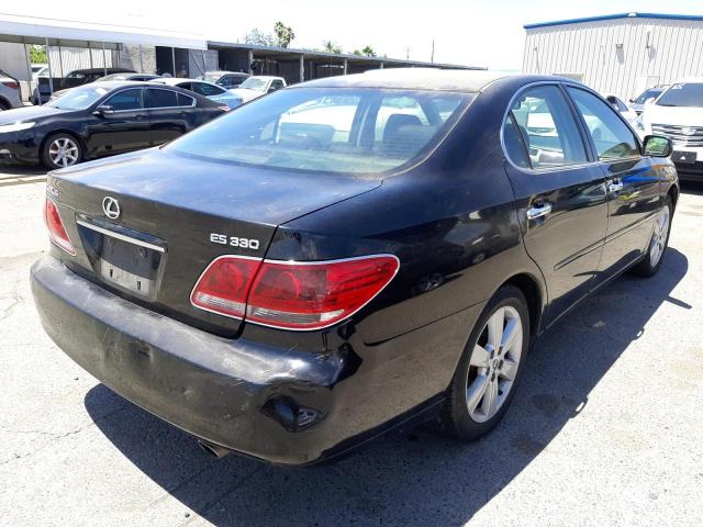 Photo 4 from auction – 2005 LEXUS ES 330 with VIN JTHBA30G355081833