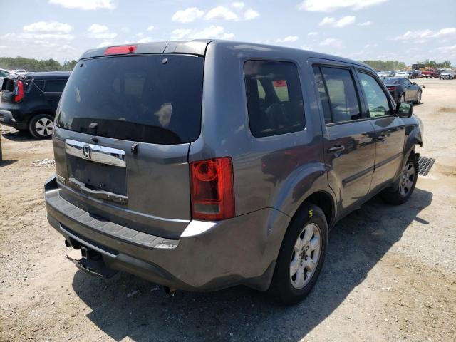 Photo 4 from auction – 2012 HONDA PILOT LX with VIN 5FNYF3H27CB014251