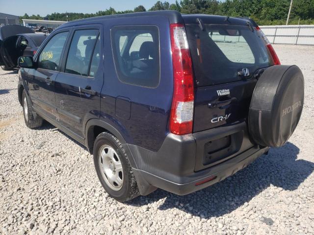 Photo 3 from auction – 2006 HONDA CR-V LX with VIN SHSRD68596U407736
