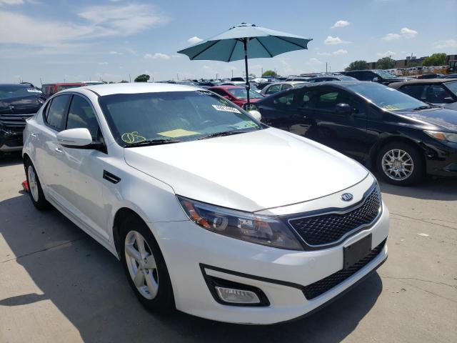 KIA OPTIMA LX 2015 with VIN KNAGM4A77F5632623 - Photo from auction