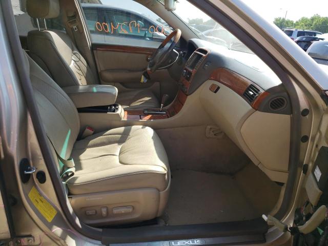 Photo 5 from auction – 2005 LEXUS LS 430 with VIN JTHBN36F055006185