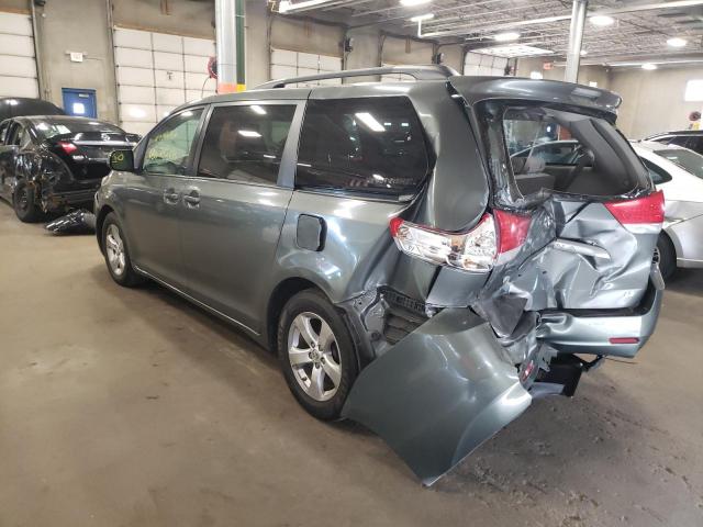 Photo 3 from auction – 2014 TOYOTA SIENNA LE with VIN 5TDKK3DC5ES453205