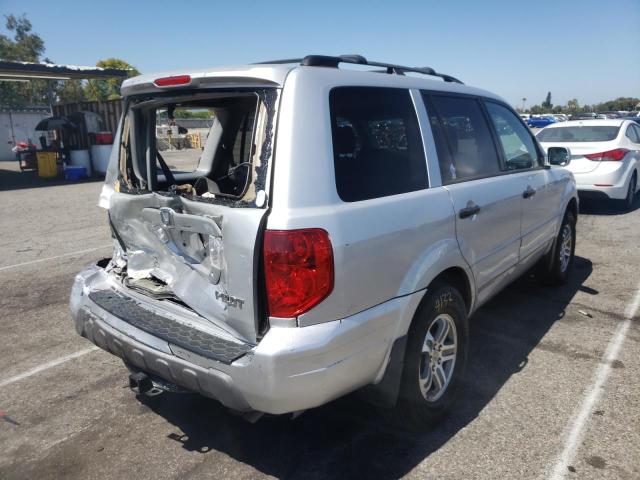 Photo 4 from auction – 2004 HONDA PILOT EXL with VIN 2HKYF18504H581676