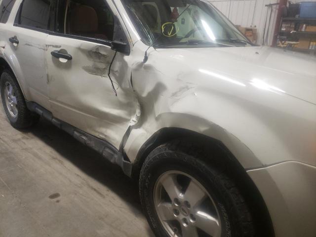 Photo 9 from auction – 2011 FORD ESCAPE XLT with VIN 1FMCU9DGXBKC38101