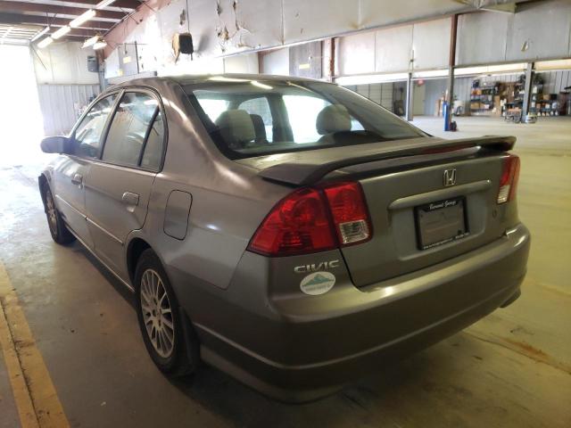 Photo 3 from auction – 2005 HONDA CIVIC EX with VIN 2HGES26795H617398