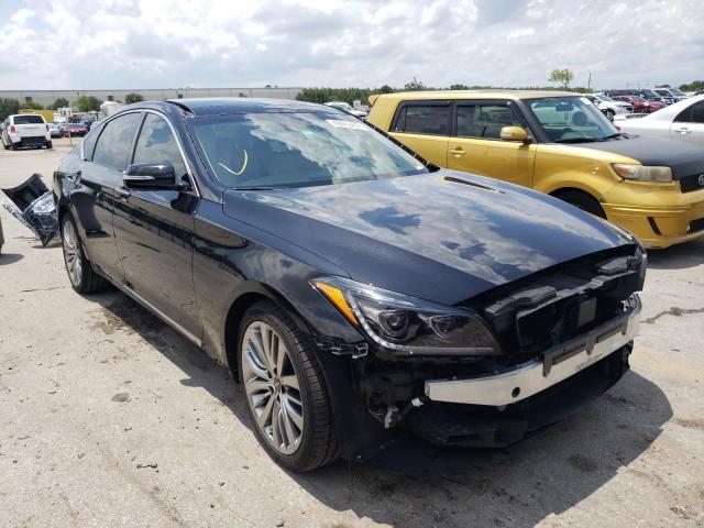 Photo 1 from auction – 2018 GENESIS G80 ULTIMA with VIN KMHGN4JF6JU268597