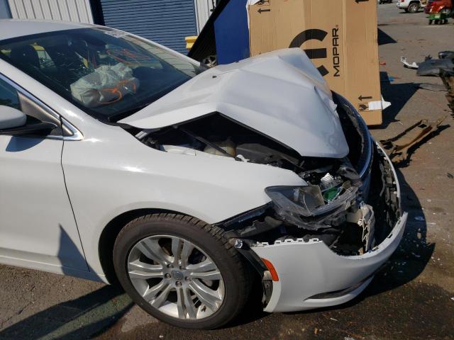 Photo 9 from auction – 2015 CHRYSLER 200 LIMITE with VIN 1C3CCCAB1FN651630