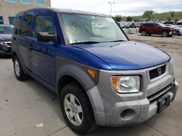 HONDA ELEMENT EX 2004 with VIN 5J6YH286X4L005785 - Photo from auction