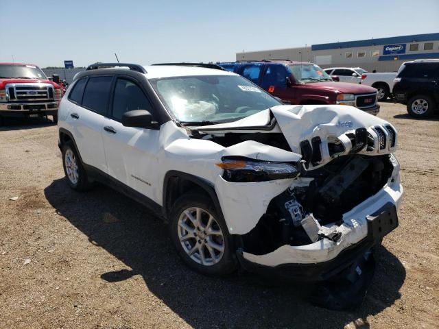 JEEP CHEROKEE S 2016 with VIN 1C4PJMAB6GW192972 - Photo from auction