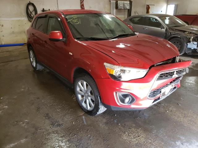 MITSUBISHI OUTLANDER 2015 with VIN 4A4AP3AU9FE027673 - Photo from auction