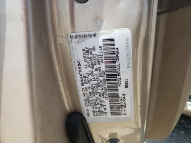 Photo 10 from auction – 1997 TOYOTA CAMRY CE with VIN 4T1BF22K7VU915120