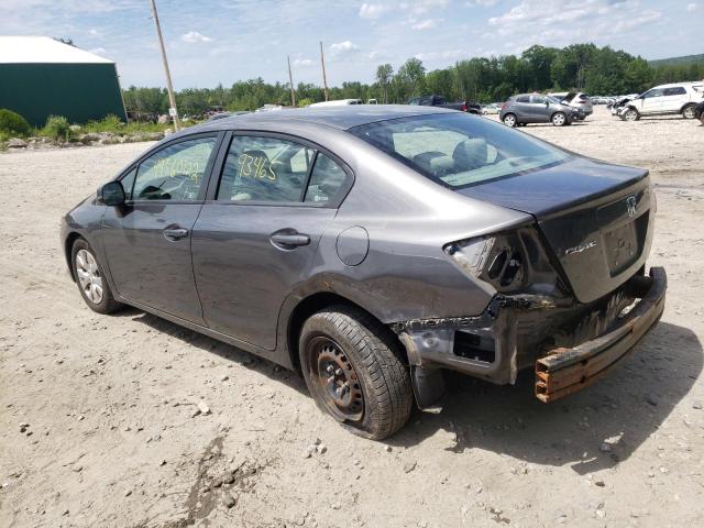 Photo 3 from auction – 2012 HONDA CIVIC LX with VIN 2HGFB2F59CH584113