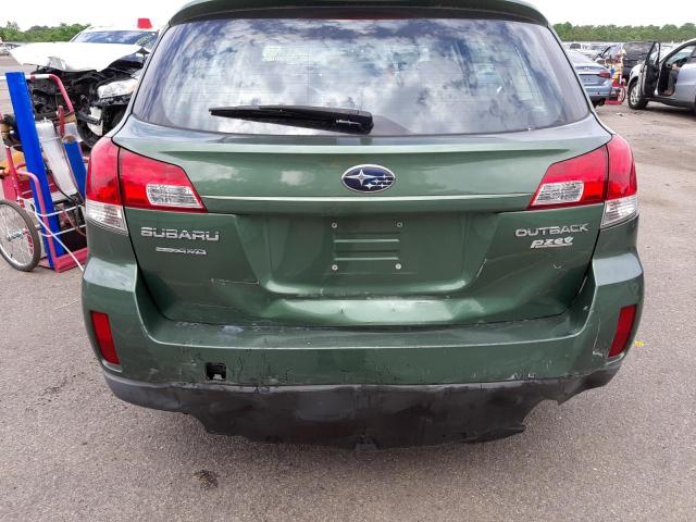 Photo 9 from auction – 2010 SUBARU OUTBACK 2. with VIN 4S4BRBAC6A3364860