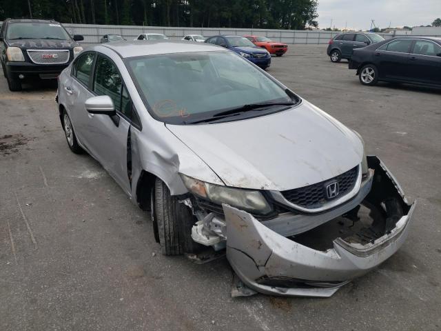 HONDA CIVIC LX 2015 with VIN 19XFB2F57FE014271 - Photo from auction