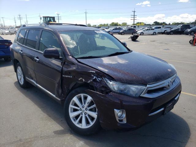 TOYOTA HIGHLANDER 2012 with VIN JTEDC3EHXC2008507 - Photo from auction