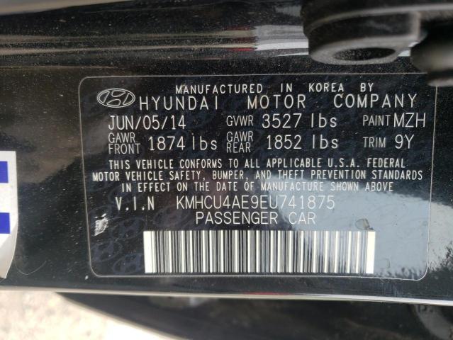 Photo 10 from auction – 2014 HYUNDAI ACCENT GLS with VIN KMHCU4AE9EU741875