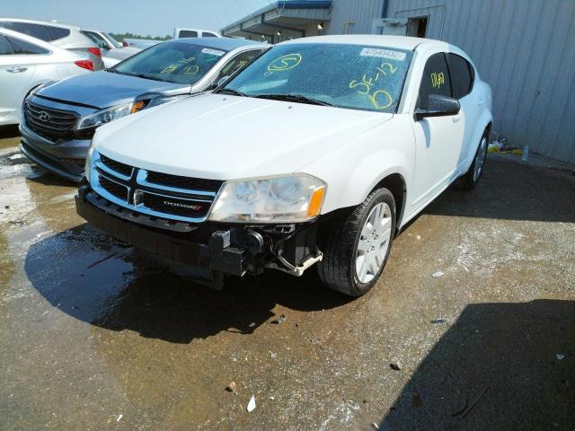Photo 2 from auction – 2012 DODGE AVENGER SE with VIN 1C3CDZAG6CN258861