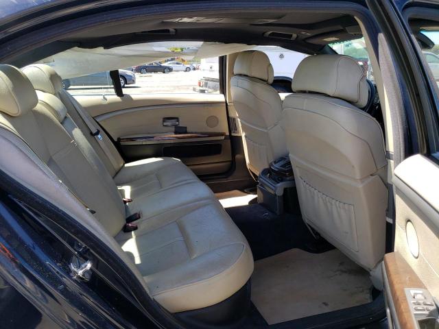 Photo 6 from auction – 2007 BMW 750 with VIN WBAHN83567DT75191