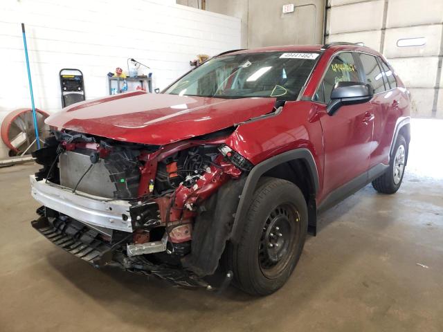 Photo 2 from auction – 2020 TOYOTA RAV4 LE with VIN 2T3F1RFV5LC069525