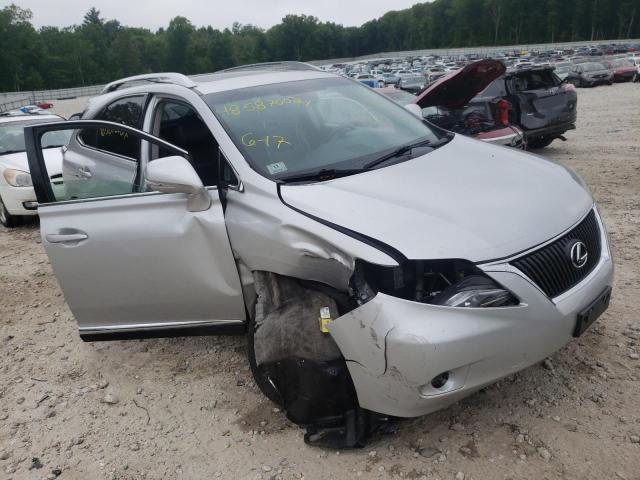 LEXUS RX 350 2010 with VIN 2T2BK1BA5AC001419 - Photo from auction