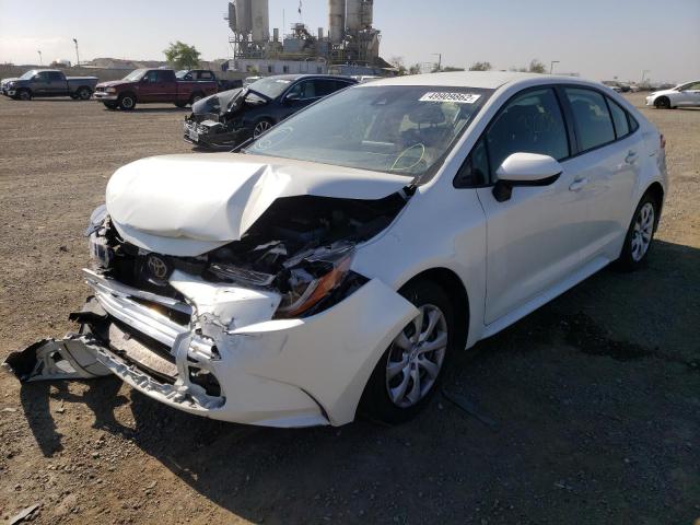 Photo 2 from auction – 2020 TOYOTA COROLLA LE with VIN JTDEPRAE7LJ094828